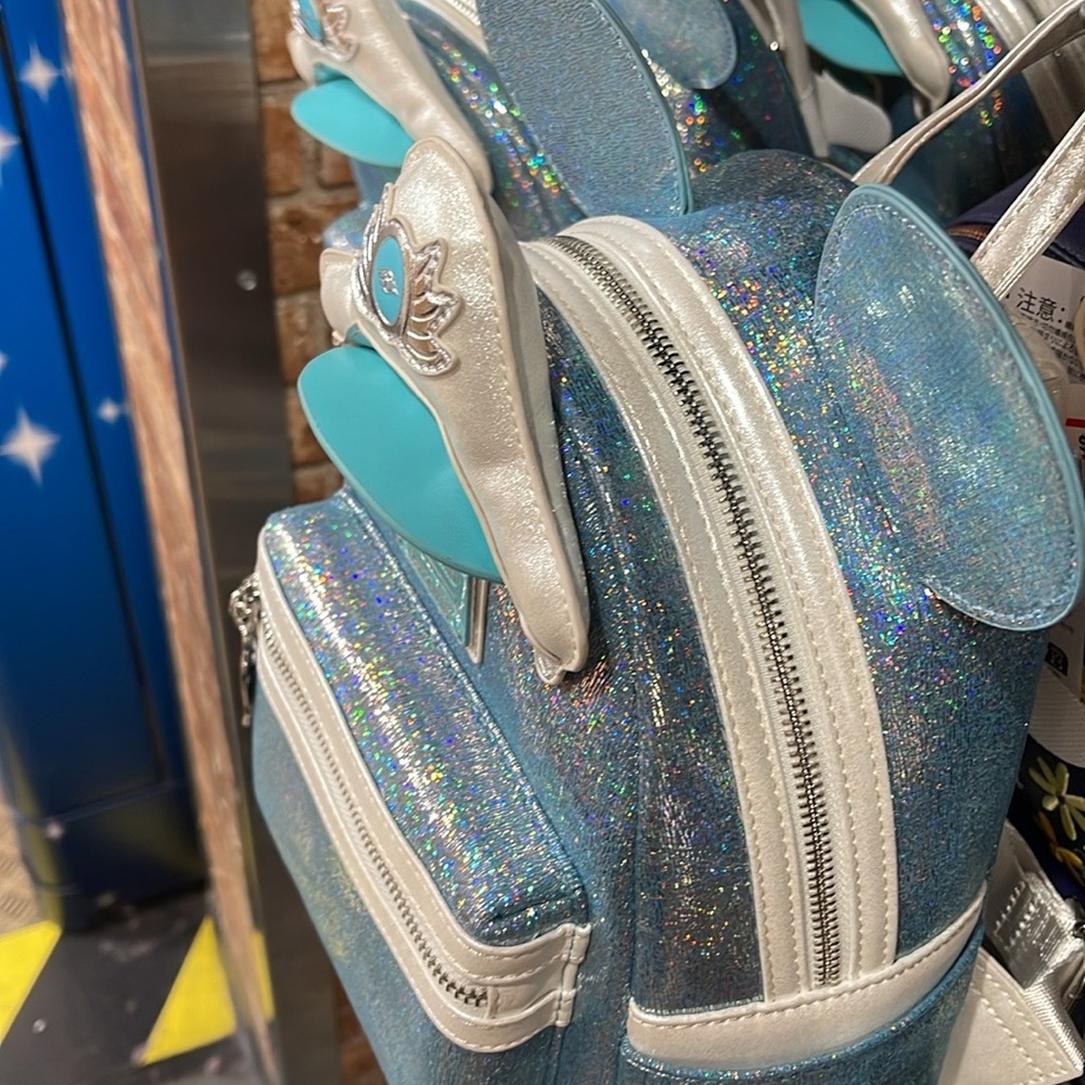 Disney Cruise Line Loungefly Mini Backpack - 25th Anniversary - Shimmering Seas - Picture 5 of 16